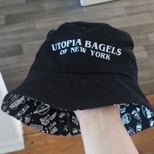 Utopia Bagels of new York Reversible Bucket Hat